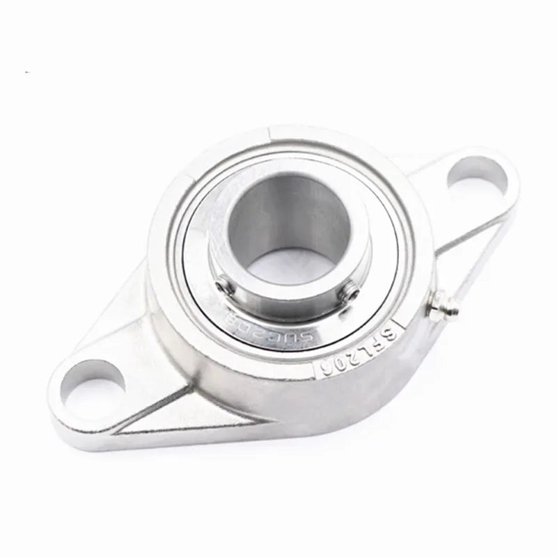 Stainless Steel Flange Bearing UCFL202–205 Diamond Belt Base Flange Bearing Unit Richie's