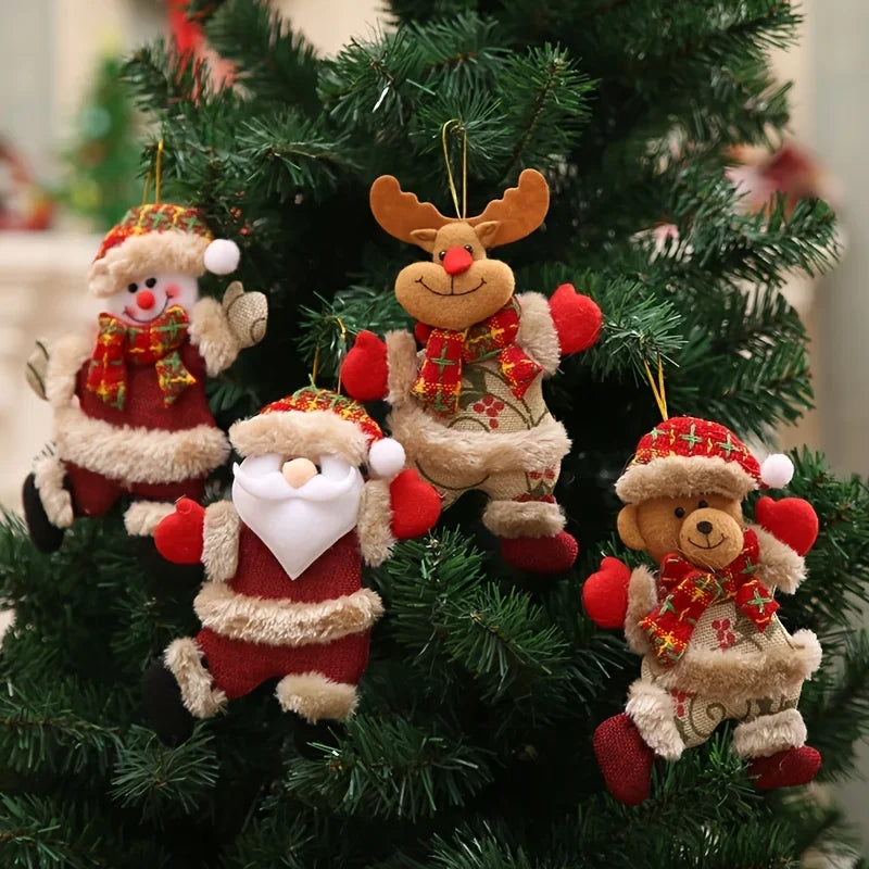 Christmas Tree Ornaments – Santa, Snowman, Reindeer & Bear Set Christmas Ornaments Richie's