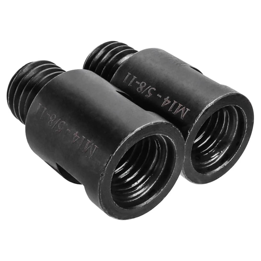 2Pcs M14 to 5/8"-11 Angle Grinder Arbor Adapter – CRV Steel Grinder Thread Adapter Richie's