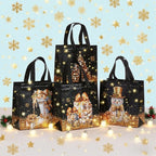 Christmas Gift Bags – Snowman, Tree & Stocking Non-Woven Totes Christmas Gift Bags Richie's