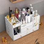 Desktop Makeup Organizer with Mirror & Multi-Drawer Storage Makeup Organizer Richie's