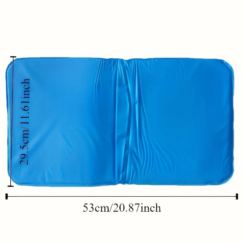 Blue Gel Ice Pack Cooling Neck Pillow – Summer Comfort Cushion Cooling Neck Pillow Richie's