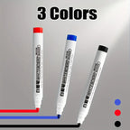 Colorful Erasable Whiteboard Markers 10-Pack | Smooth Writing Whiteboard Markers Richie's