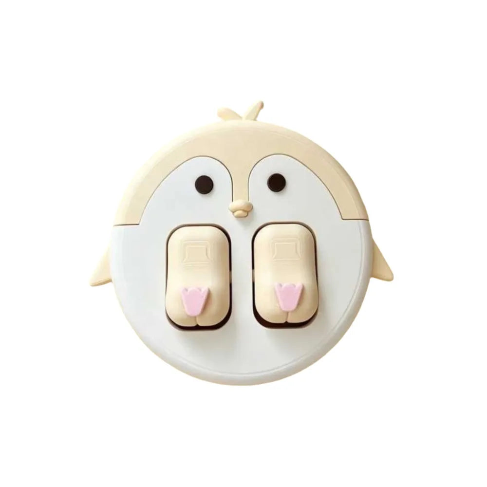 3D Cartoon Animal Wall Switch Panel Cover – 86 Type Switch Panel Cover Richie's Penguin
