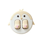 3D Cartoon Animal Wall Switch Panel Cover – 86 Type Switch Panel Cover Richie's Penguin