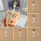 Silicone Straw Plug Diamond Shape Dust Cap | 10 Colors Straw Dust Cap Richie's