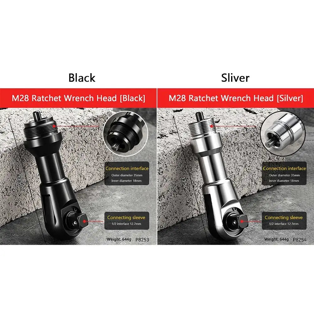 Alloy Steel Ratchet Wrench Head – High Torque Bidirectional Drive Ratchet Wrench Head Richie's
