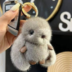 Cute Fluffy Rabbit Plush Keychain – Long Ear Bunny Bag Charm Plush Keychain Richie's