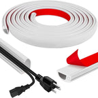 Floor Cable Cover Cord Management Channel 1M/3M PVC Wire Protector Cable Management Cover Richie's