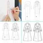 Fashion Illustration Template Ruler – Clothing Design & Quilting Clothing Design Ruler Richie's