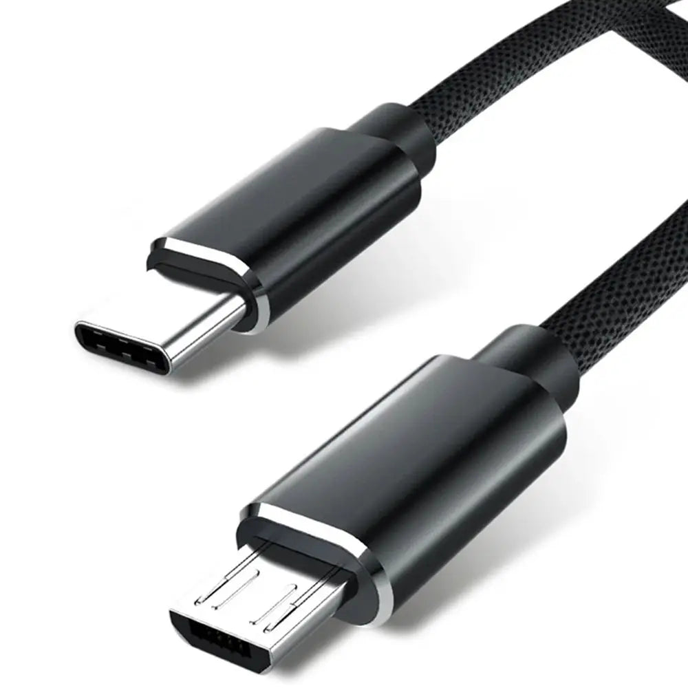 USB-C to Micro USB Fast Charging Cable 5A 100W QC4.0 – 1m USB Charging Cable Richie's