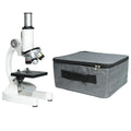 Monocular Compound Microscope 64X–2400X for Kids & Students Compound Microscope Richie's WHITE
