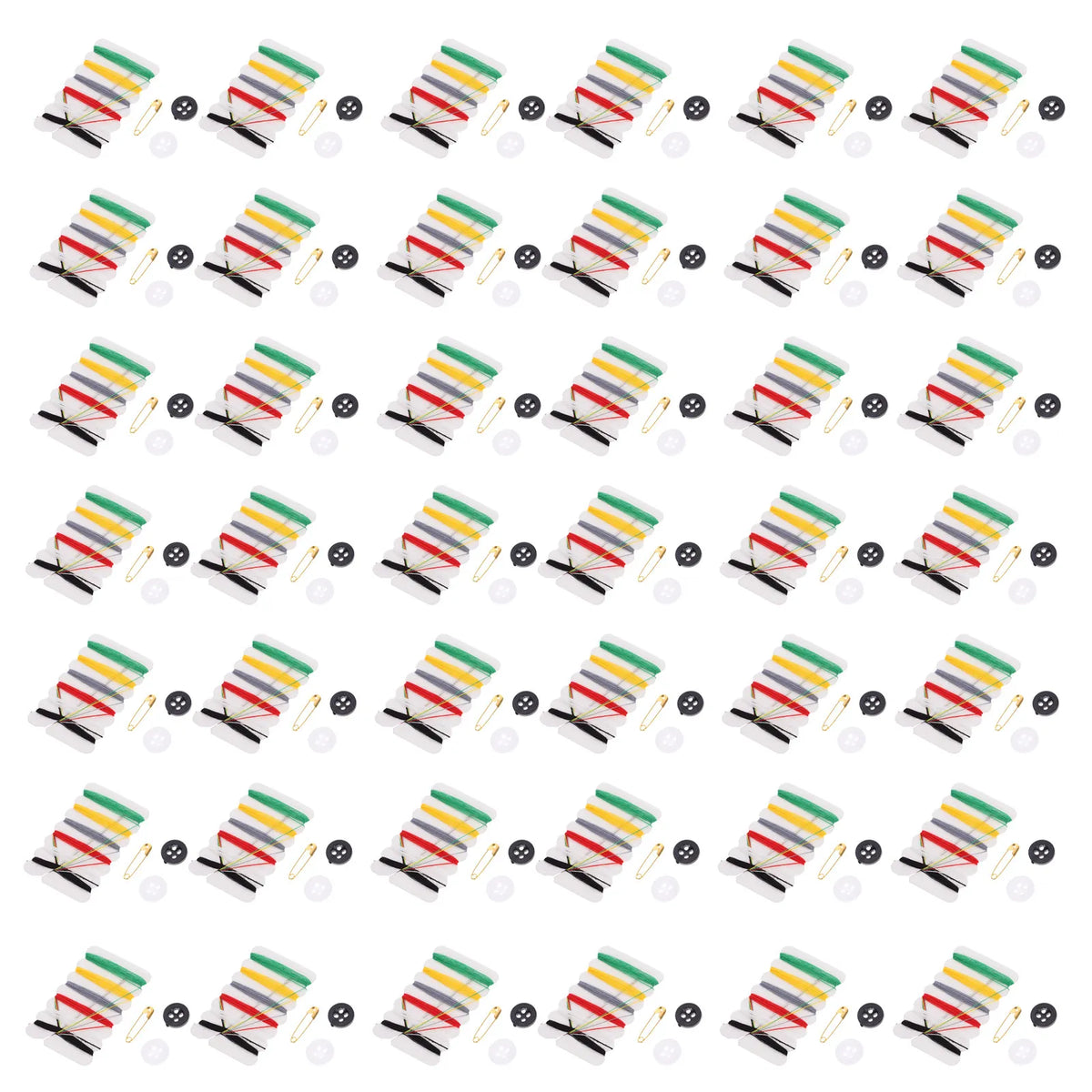 100-Pack Mini Portable Sewing Kit for Travel, Hotel & DIY Portable Sewing Kit Richie's Default Title