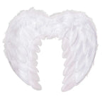Handmade Feather Angel Wings Cosplay Party Props – Black White Pink Costume Angel Wings Richie's White