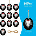 10pcs Graduation Felt Tailcoat Pendants Party Decoration Hangers Party Pendant Decorations Richie's 10pcs one size fits all