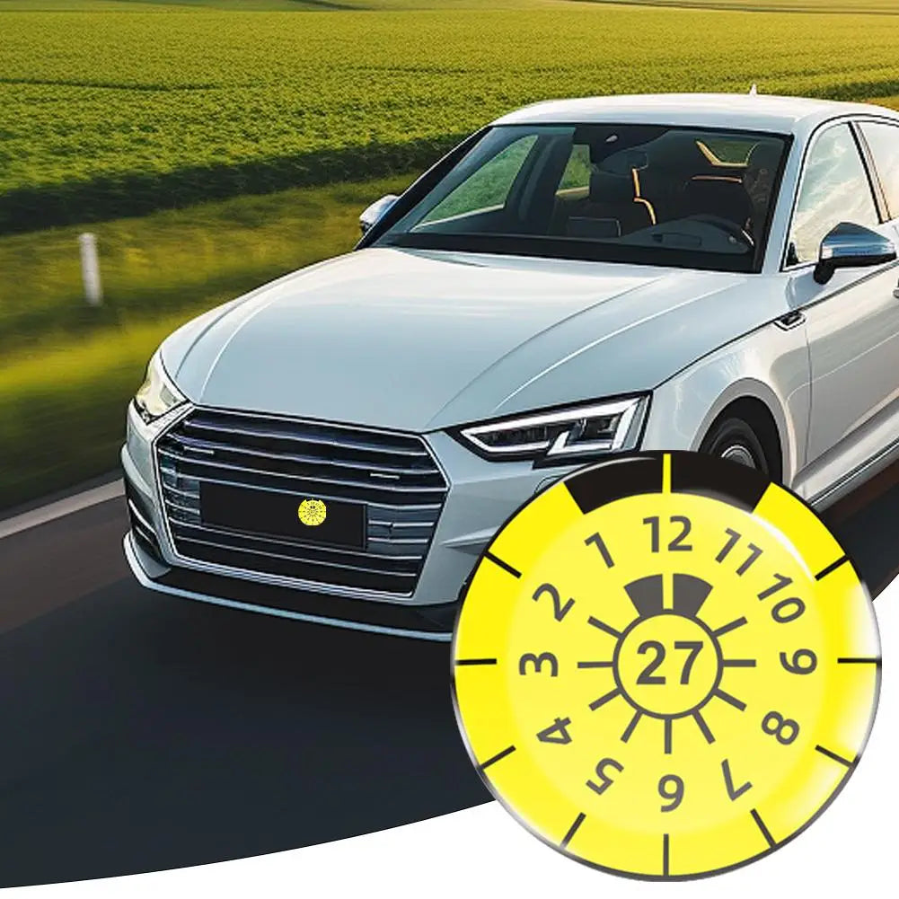 German License Plate 3D Gel Dome Car Sticker – 2pcs Automotive Gel Dome Sticker Richie's