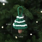 Handmade Woolen Christmas Ornaments – Santa, Elk & Tree Pendants Christmas Ornament Richie's J