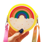 Kids Donut Round Crossbody Bag Rainbow Girls Shoulder Handbag Kids Crossbody Bag Richie's 11