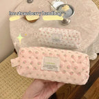Aesthetic Polka Dot Pencil Case – Korean Style Stationery Pouch Pencil Case Pouch Richie's A2