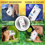 Kids Portable Microscope 80–200X Science Educational Toy Kids Science Microscope Richie's