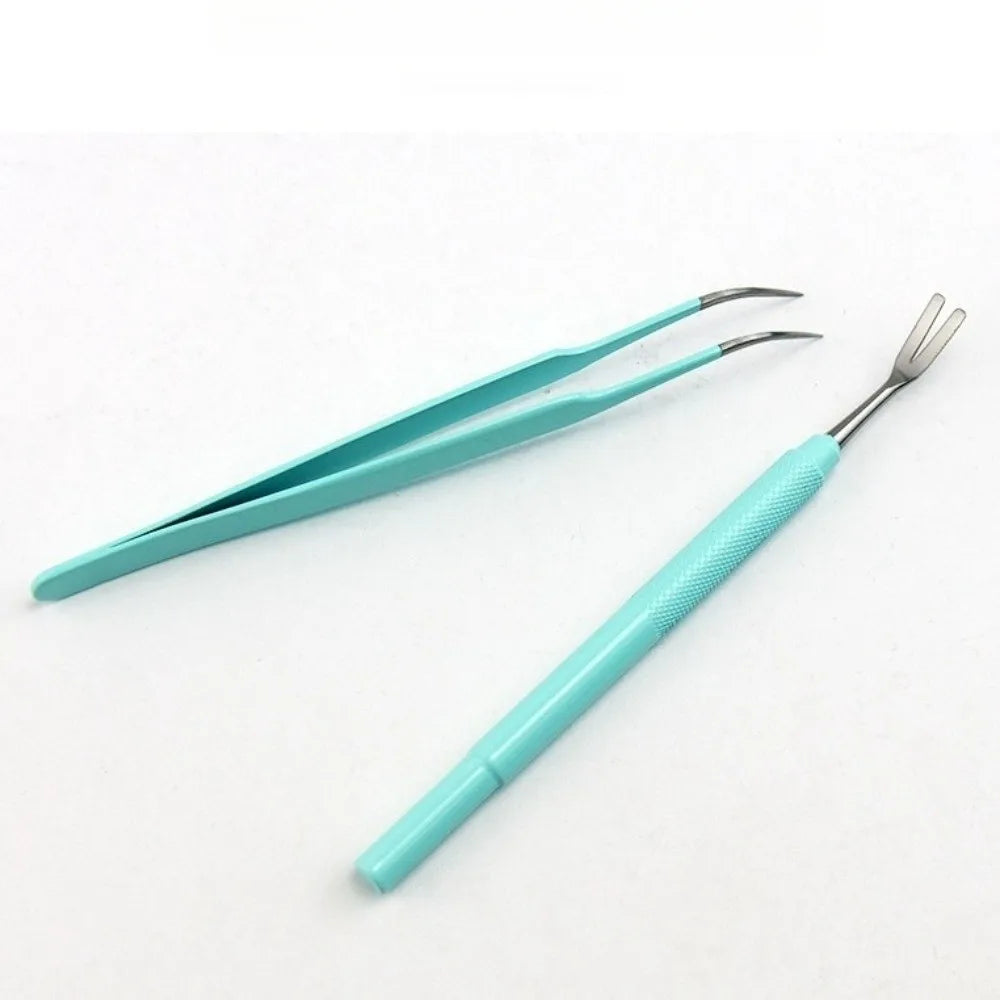 Stainless Steel Lice & Tick Remover Tweezers Set – Dogs & Cats Pet Grooming Tools Richie's
