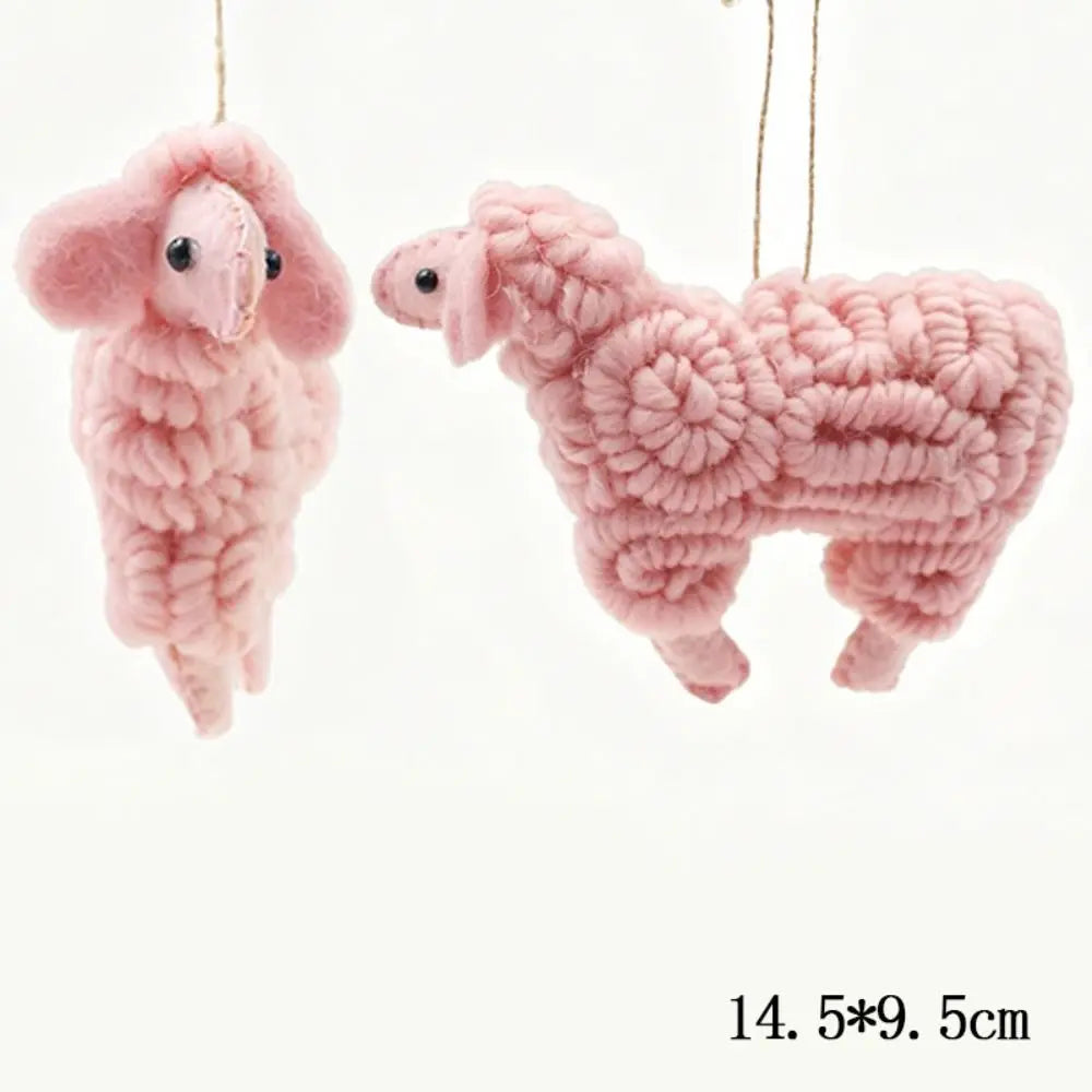 Wool Felt Sheep Christmas Ornament – Tree & Holiday Decor Christmas Ornament Richie's