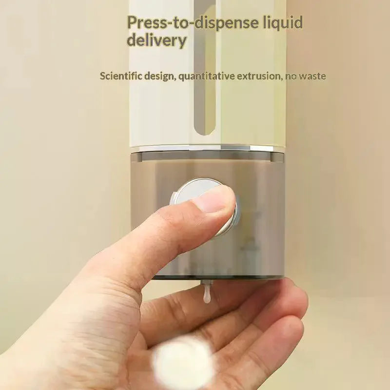 Wall Mounted Soap Dispenser No-Drill 500ml | Bathroom Kitchen Soap Dispenser Richie's