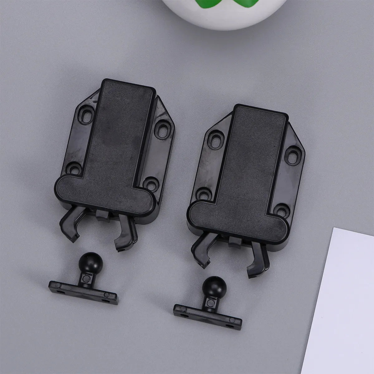2Pcs Press Touch Latch Self-Locking Cabinet Door Catch Cabinet Door Latch Richie's Default Title