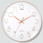 8 Inch Silent Wall Clock – Quartz Battery Operated Modern Design Wall Clock Richie's 1