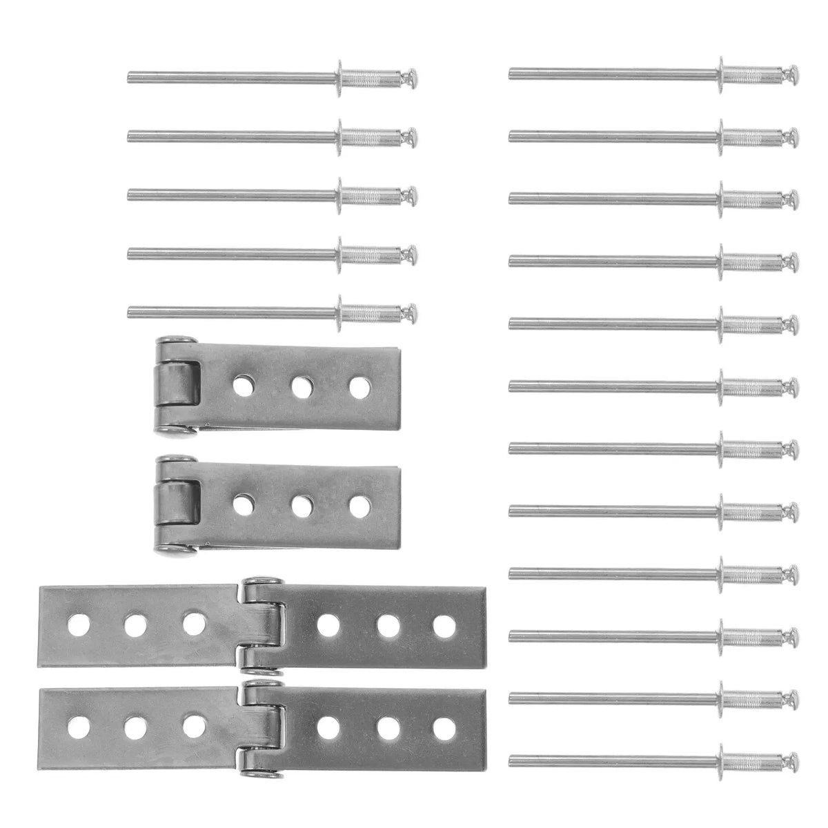 4Pcs Stainless Steel Folding Butt Hinge 6 Hole Heavy Duty Door & Window Hinge Richie's Default Title