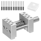 304 Stainless Steel Clamp Vise Fixture for DIY Crafts & Modeling Bench Vise Fixture Richie's XT058 1set