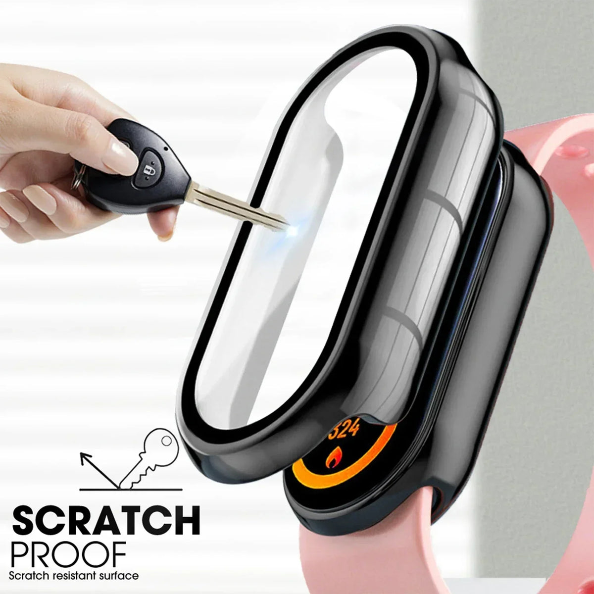 Xiaomi Mi Band 9 & 10 Protective Case with Screen Protector Smartwatch Protective Case Richie's
