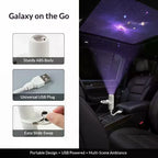 USB Galaxy Projector Night Light – 5 Cosmic Patterns & Flex Neck Galaxy Night Projector Richie's A