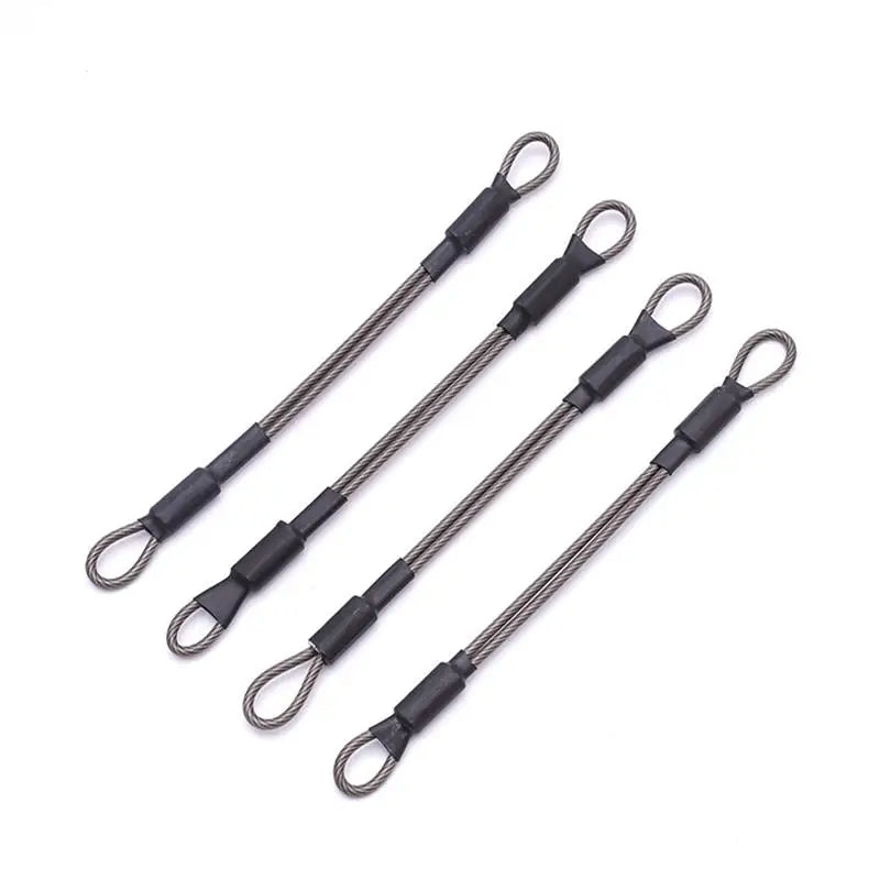 Stainless Steel Motorcycle Helmet Anti-Theft Security Cable Helmet Security Cable Richie's