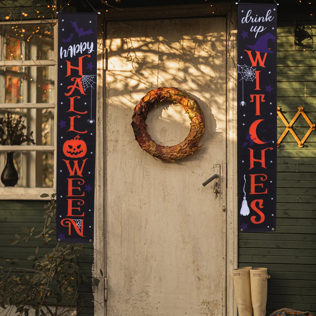 Halloween Door Pendant Banner Set – Indoor & Outdoor Decor Halloween Hanging Decoration Richie's