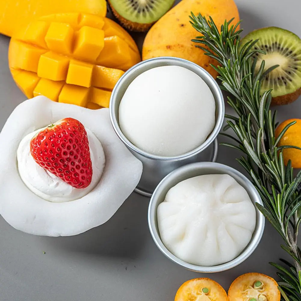 3D Aluminum Ball Mochi Mold – Snowball Cake Pastry Mould Cake & Pastry Mould Richie's