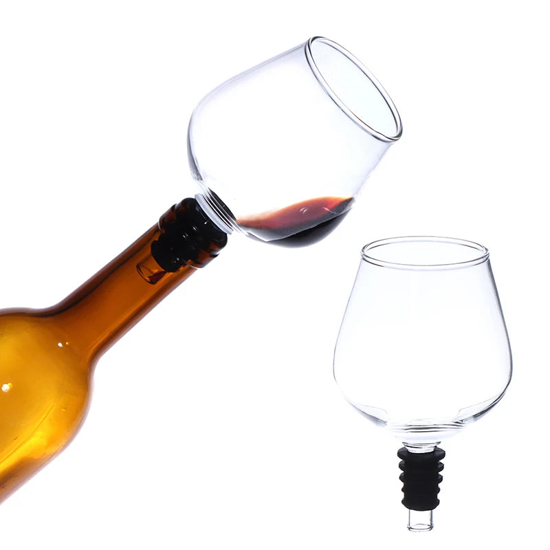 270ml Borosilicate Wine Glass Cup with Silicone Seal Wine Glass Cup Richie's