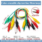 Banana Plug to Crocodile Clip Test Wire Set – Red & Black Test Lead Set Richie's A to A L 10Pcs