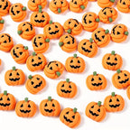 Halloween Mini Resin Pumpkin Charms – Flatback DIY Craft Decor Resin Craft Charms Richie's
