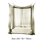 Portable Camping Mosquito Net – Lightweight Breathable Mesh Canopy Camping Mosquito Net Richie's 200x90x180cm