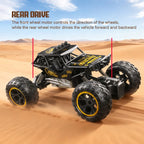 2.4G RC Alloy Off-Road Climbing Car with Lights & Spray RC Off-Road Car Richie's