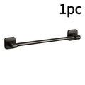 Black No-Drill Wall-Mounted Towel Rack | Space-Saving Towel Rack Richie's black 1pc