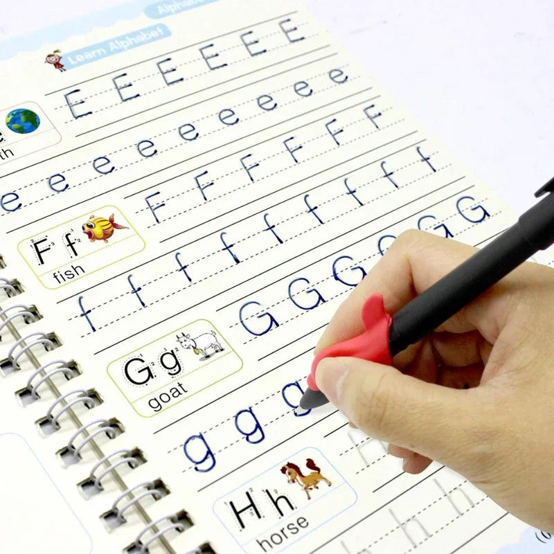 Reusable Magic Practice Copybook for Kids – English Writing Kids Practice Copybook Richie's