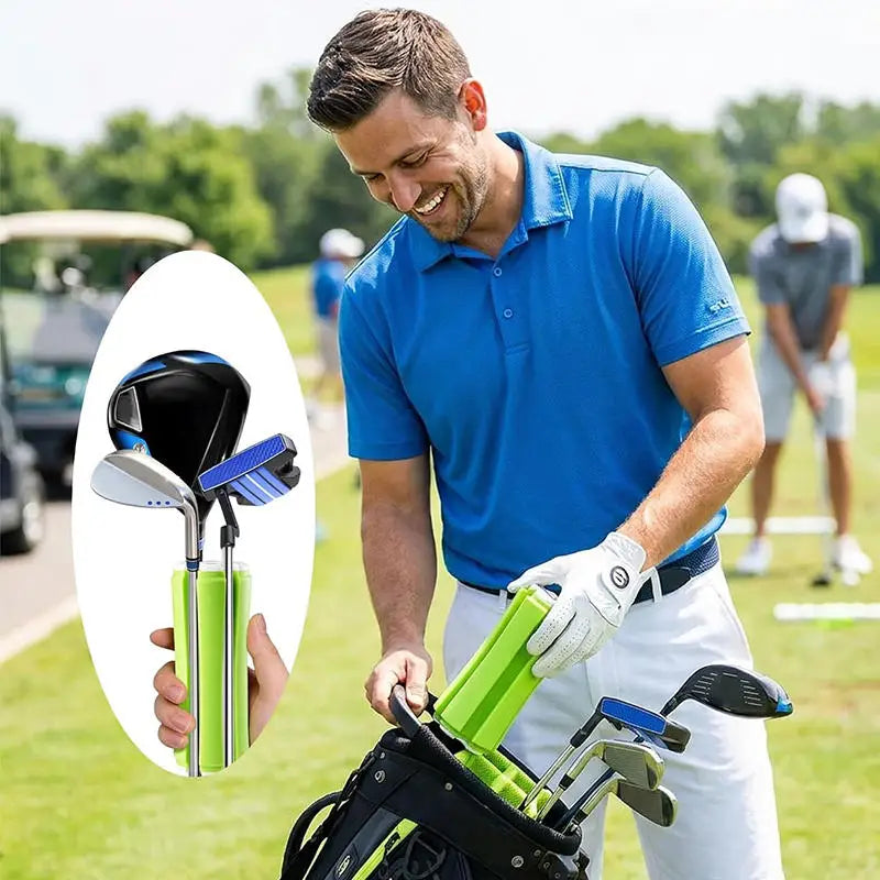 Golf Club Retainer Clips – Portable Club Organizer Rack Golf Club Organizer Richie's