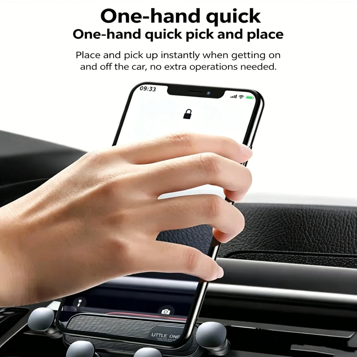 FUCHU Car Air Vent Phone Mount 360° + Micro USB Cable Car Phone Mount Richie's