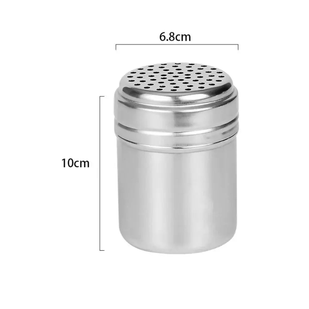 Stainless Steel Spice Shaker Jar | Rotating Lid – Salt & Pepper Spice Shaker Jar Richie's L-Single use