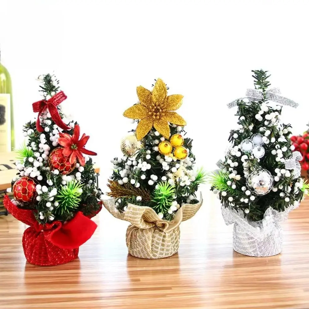 20cm Mini Artificial PVC Christmas Tree Ornament | Holiday Décor Mini Christmas Tree Richie's