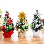 20cm Mini Artificial PVC Christmas Tree Ornament | Holiday Décor Mini Christmas Tree Richie's