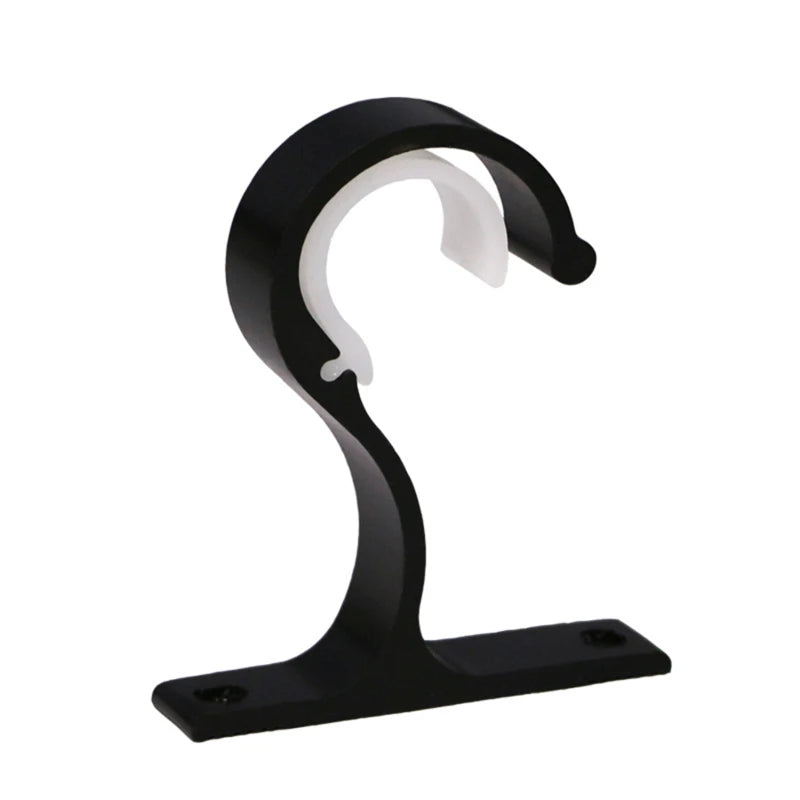Curtain Rod Brackets & Wall Hook Clips – Aluminum Alloy Curtain Rod Brackets Richie's