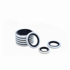 Bonded Washer Metal Rubber Gasket G1/8–G2 Oil Drain Sealing Ring Bonded Sealing Washer Richie's